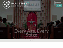 Tablet Screenshot of parkstreetbrethren.org